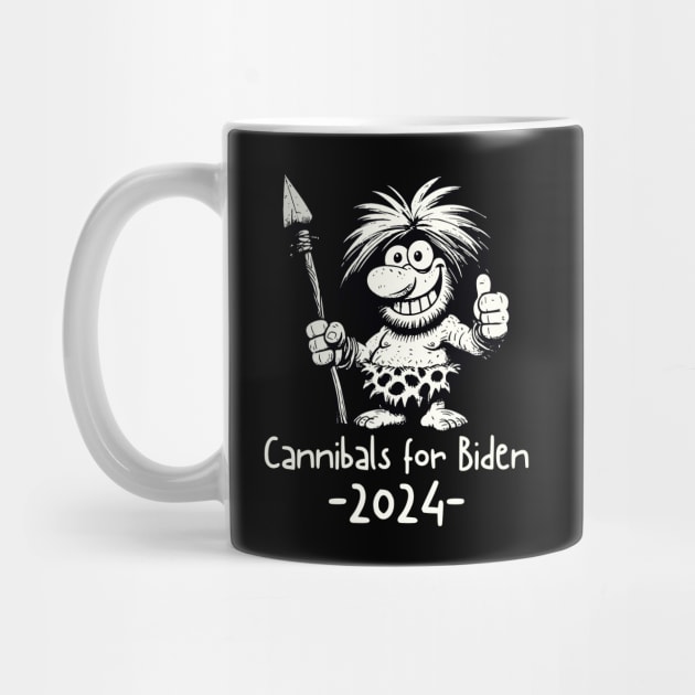 Cannibals for Biden 2024 by Etopix